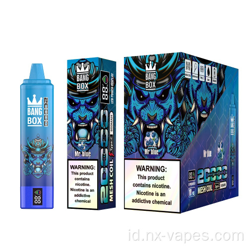 Bang Box 2000 Puffs Kapasitas 850mAh Wholesale